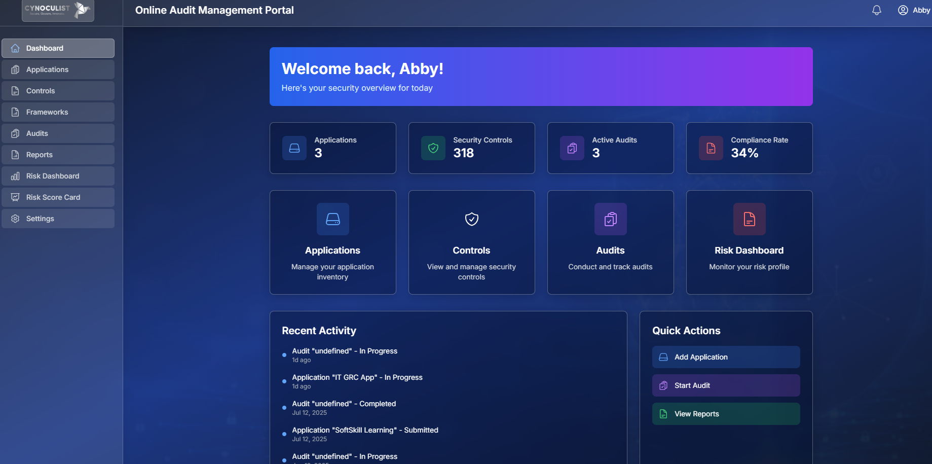 Dashboard Overview